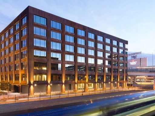 Industrious’ second Minneapolis location anchors the T3 building on the Cedar Lake Trail.||||industrious north loop