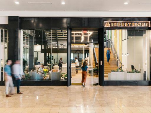 Take a peek inside Industrious Fashion Square in Scottsdale.||||