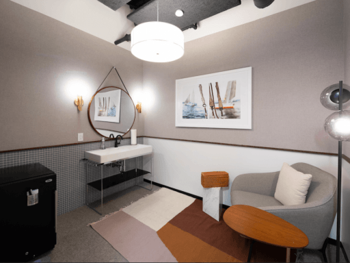 Each Industrious location has a wellness room designed with working mothers in mind because it’s critical that we normalize pumping at work.