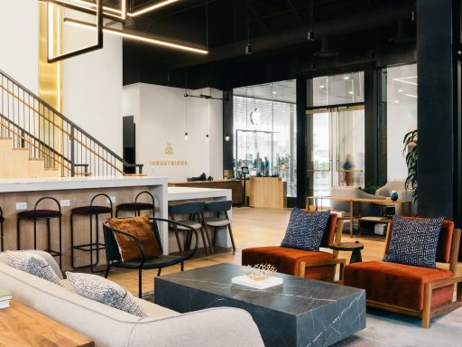 Members of Industrious Fashion Square share why flexible office space was right for them.||||