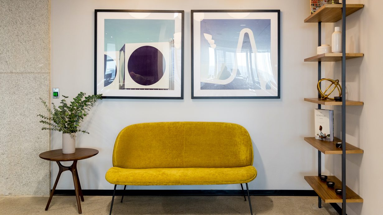 A comfortable corner to take a break in.