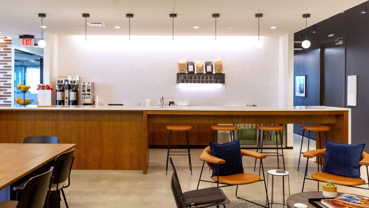 Community Managers make sure there’s always a fresh pot of craft coffee.