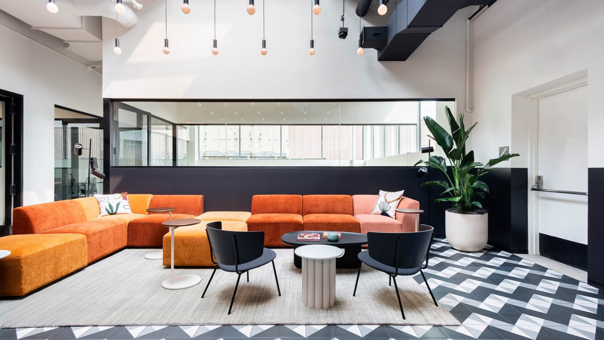 There are also more casual spaces where teams can relax and unwind.