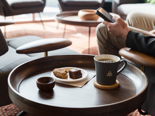 Meeting up for a virtual coffee is a great way to bond with colleagues one-on-one.