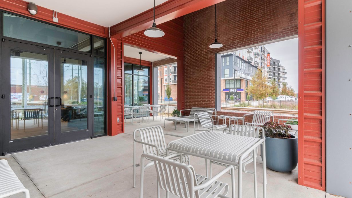 A perfect spot to take a midday break.