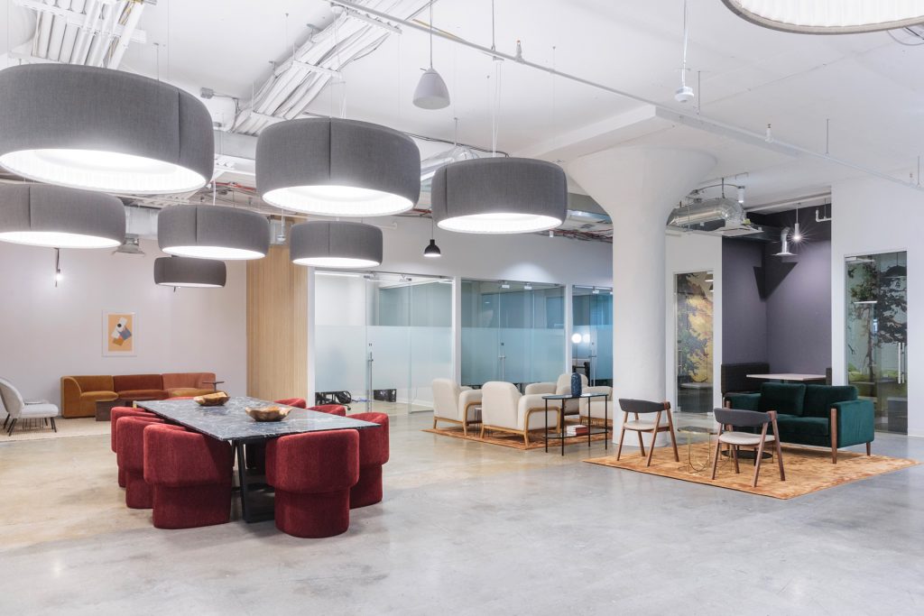 Get a peek inside Industrious 1000 Dean in Brooklyn.