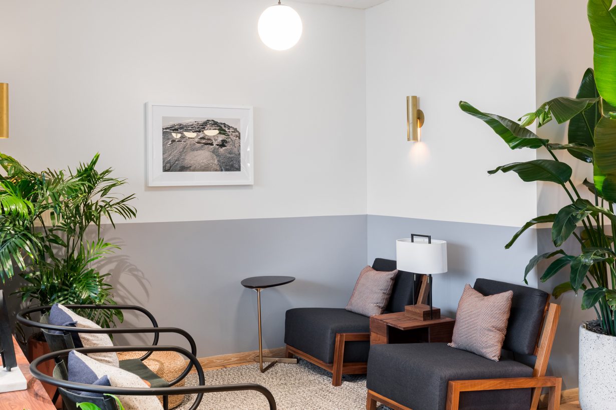 A great spot for an impromptu meeting or to take a break.