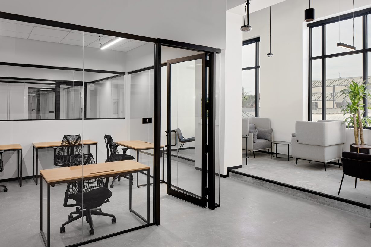 Generous windows and glass walls make the most of the Florida sunshine.