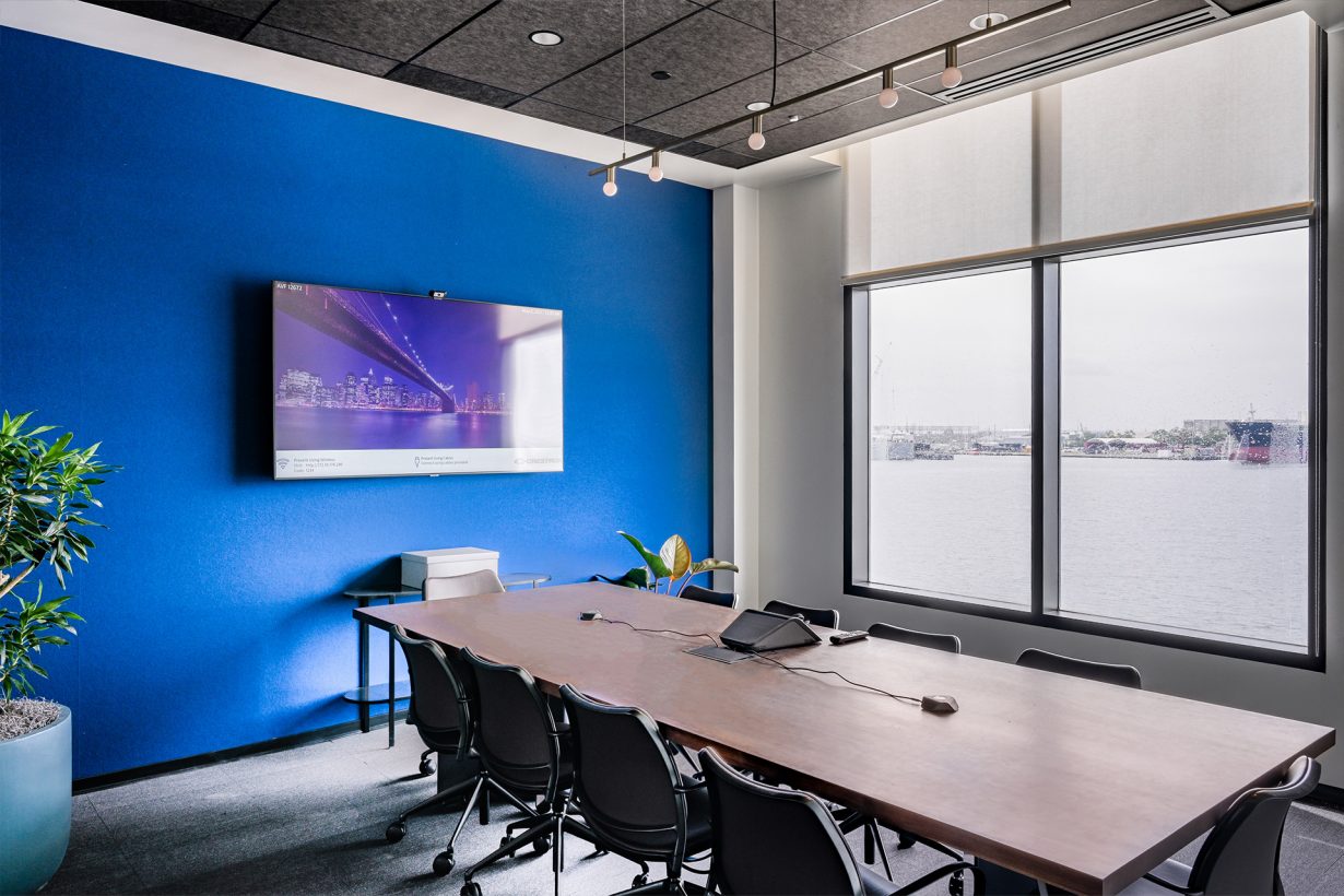 Conference rooms come in a variety of sizes.