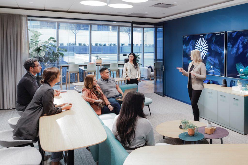 Switching to a core-flex workplace allowed this enterprise to almost half its square footage.