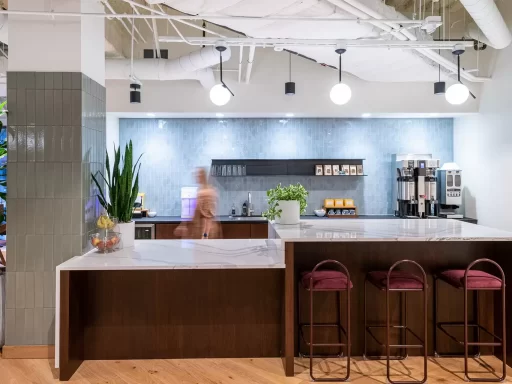 Coworking office space cafe8 by Industrious